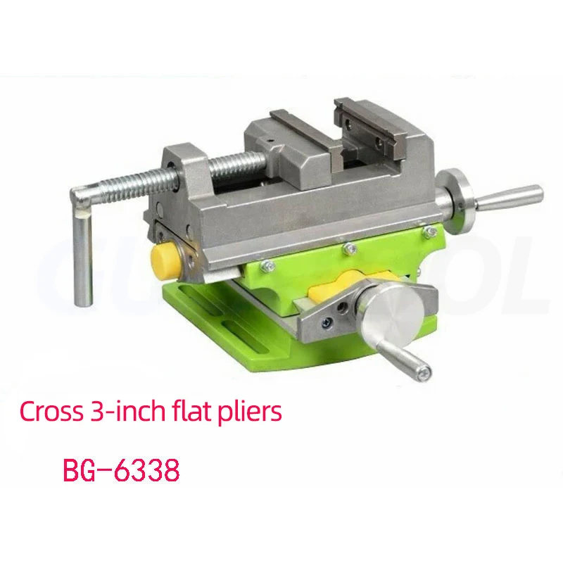 Rotating Cross Table Pliers Multifunctional Mini Cross Table Pliers Workbench Slide Milling Machine Compatible With Bench Drill