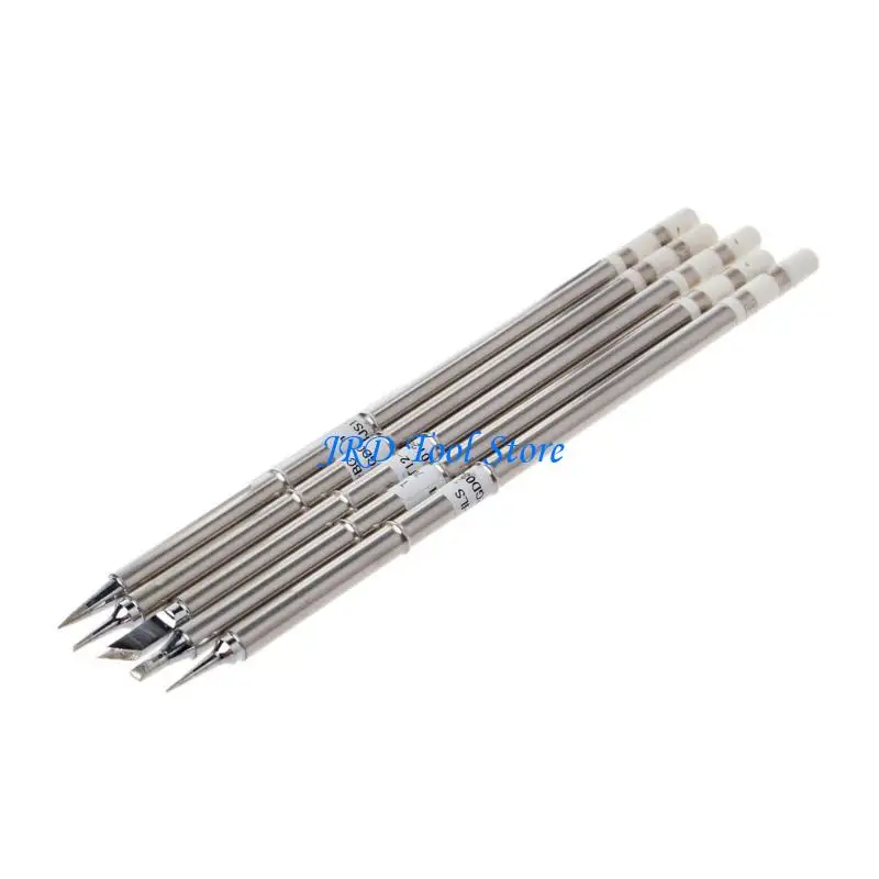 A2UD 5 PCS T12 Series Mẹo sắt cho FX951 Trạm hàn FM-2027 2028