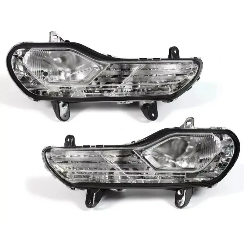 جديد سيارة الهالوجين أضواء الضباب المصابيح الأمامية DRL مصابيح القيادة دون ضوء لمبة أضواء الضباب للهروب كوغا 2013 2014 2015 2016