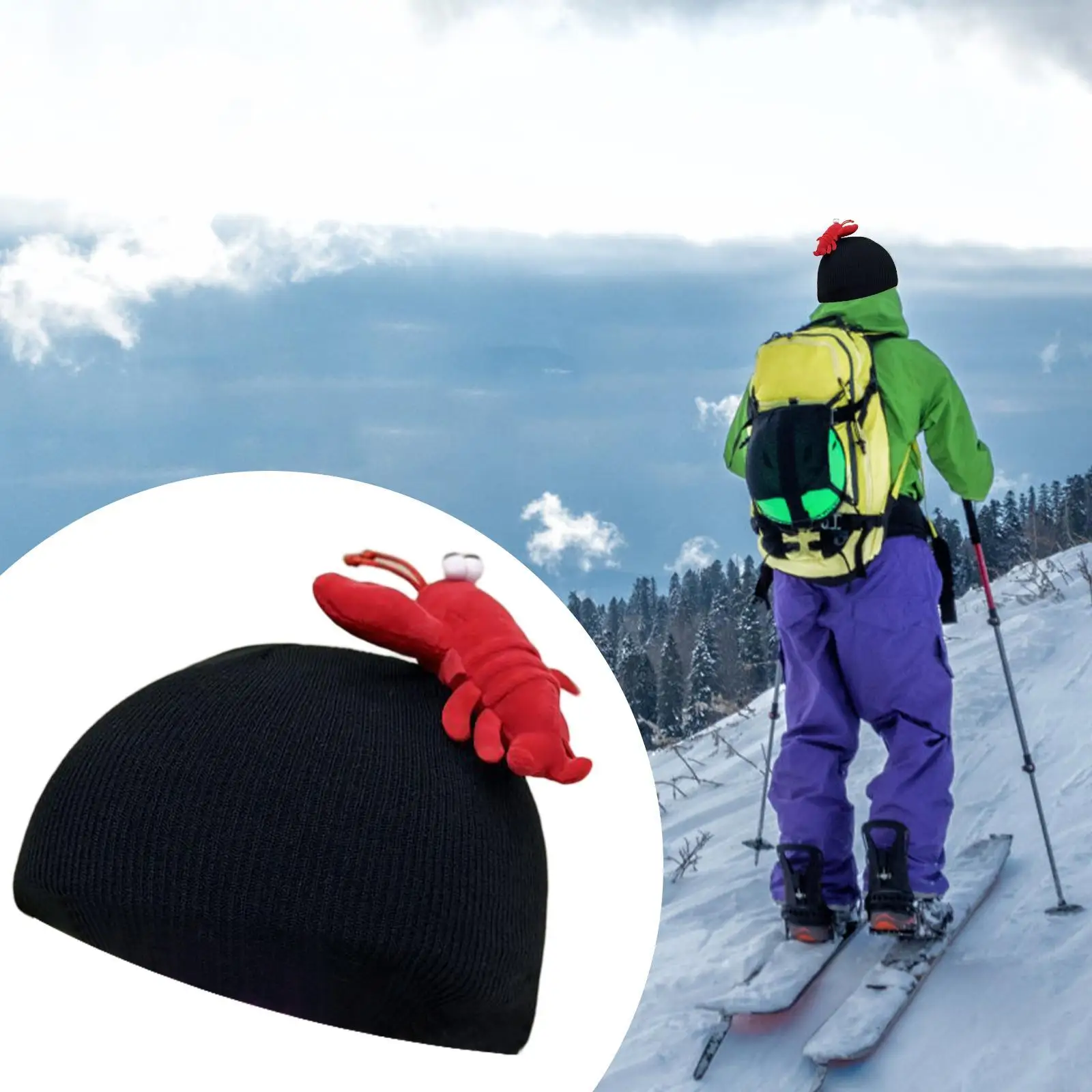 

Ski Helmet Cover Warm Skiing Helmet Cover Warmer Birthday Gift Lovely Winter