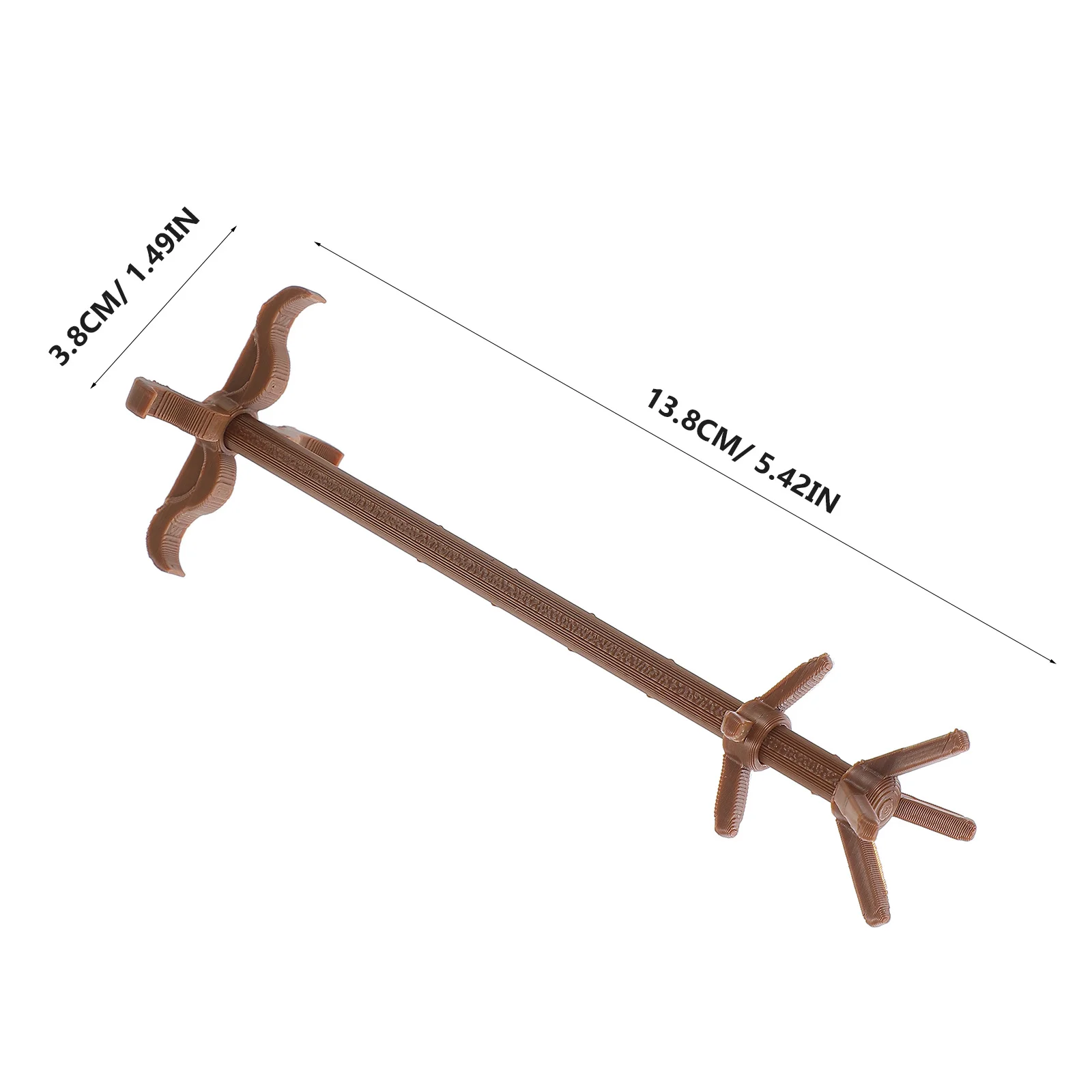 Poppenhuis Kledingrek Meubilair Decor Hanger Boomkast Boekenplank Hoed Kleding Mini Kapstok Decoratieve Display