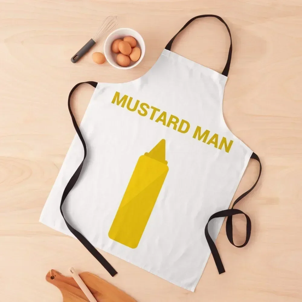

Mustard Man | Cooking Gifts For Men Apron Chef Uniform Women For Kitchen Salon Kitchen Apras Man Apron