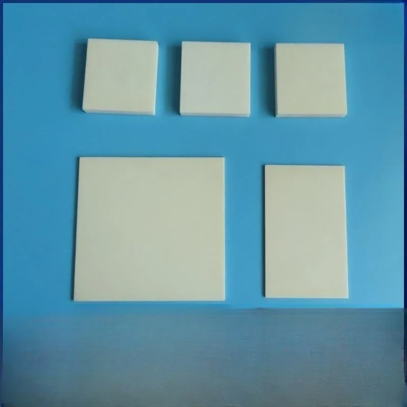 Imagem -04 - Personalizado 99 Alumina Cerâmica Isolante Corindo Board Quadrado Substrato para Pesquisa Científica 50 mm 100 mm 150 mm 220 mm