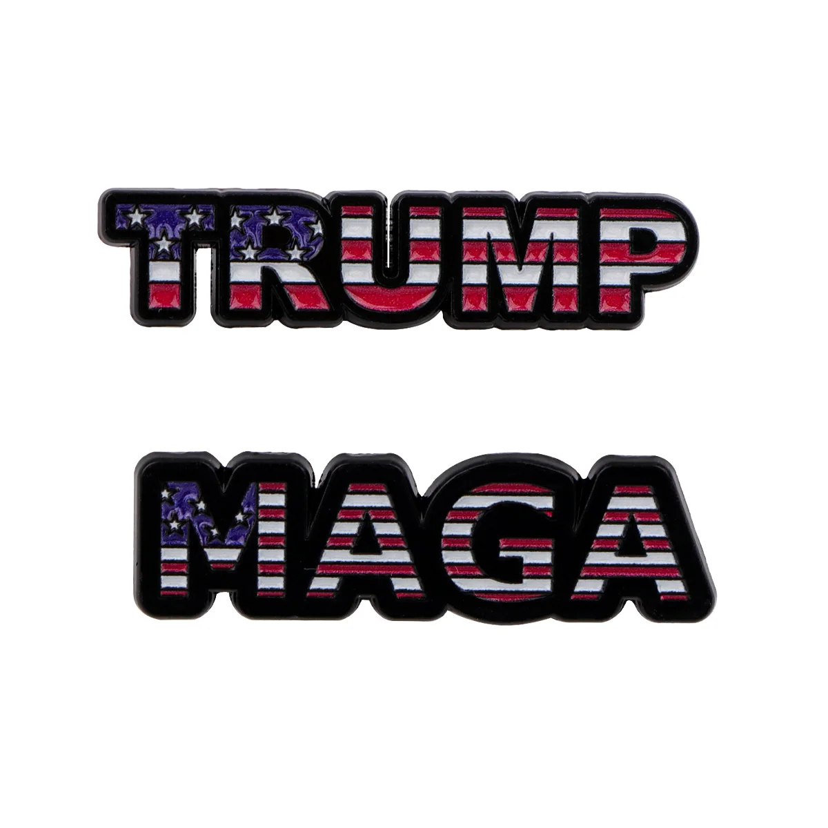 Trump President Badges on Backpack Enamel Pin Lapel Pins for Backpacks Cute Brooches for Women Metal Fashion Jewelry Accessories