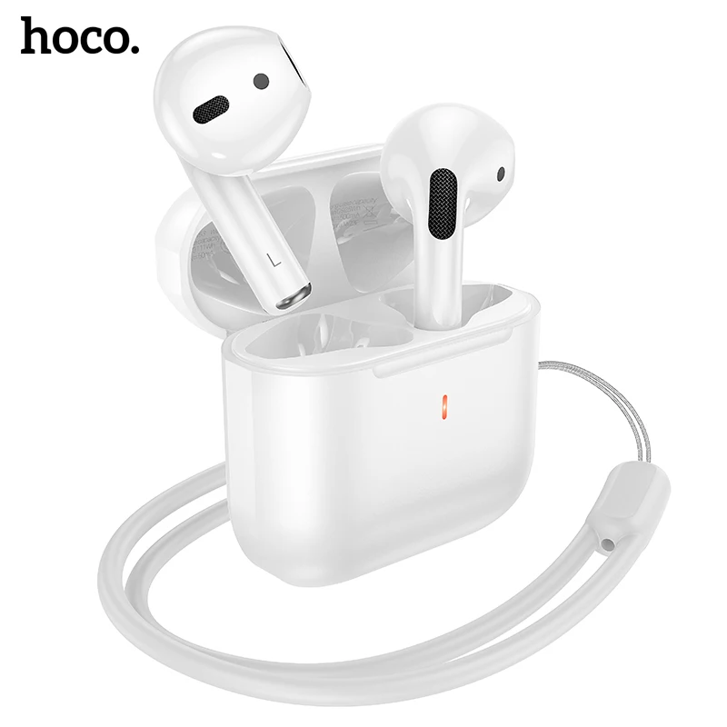 HOCO TWS Earphones Wireless Headphones Touch Control Bluetooth 5.3 Dual Stereo Noise Reduction Bass Headset Earbuds for iphone14