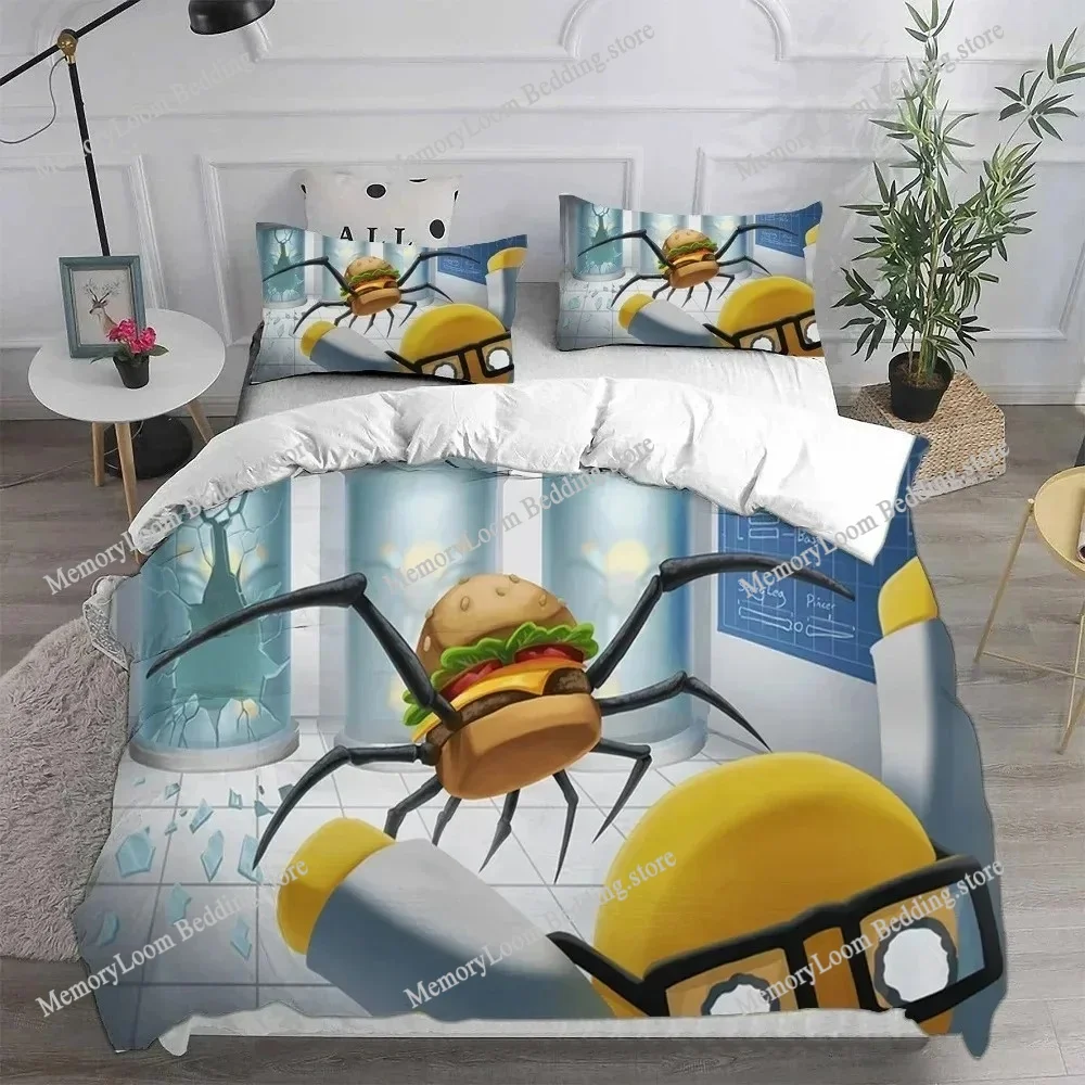

Wobbly&Life Cartoon Game Duvet Cover Pillowcase Bedding Set Adult Boys Girls Bedroom Decoration Children Gift Single Double Size