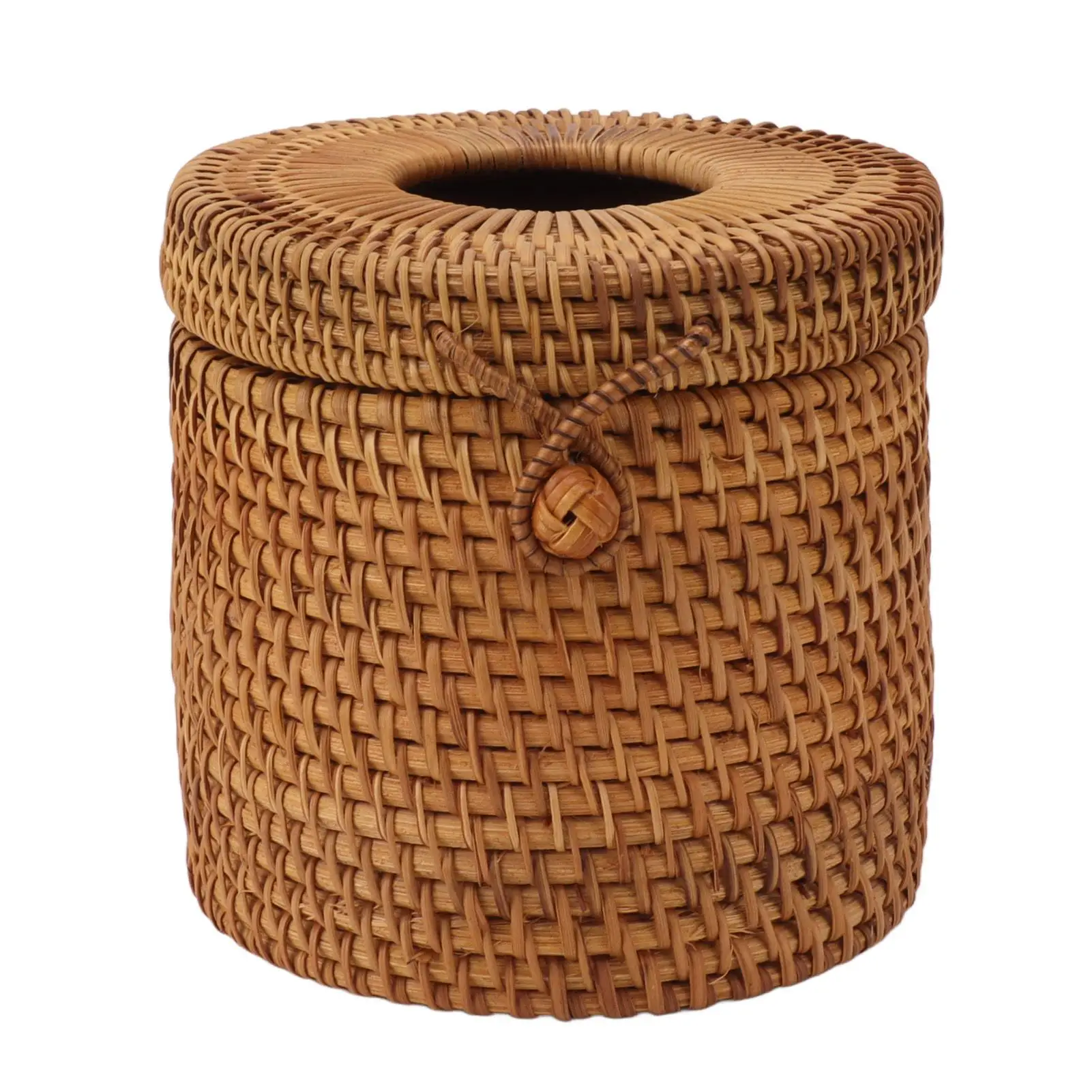 

Stylish Rectangular Rattan Tissue Box Cover - Eco-Friendly Holder for living Room, Durable & Attractive Design