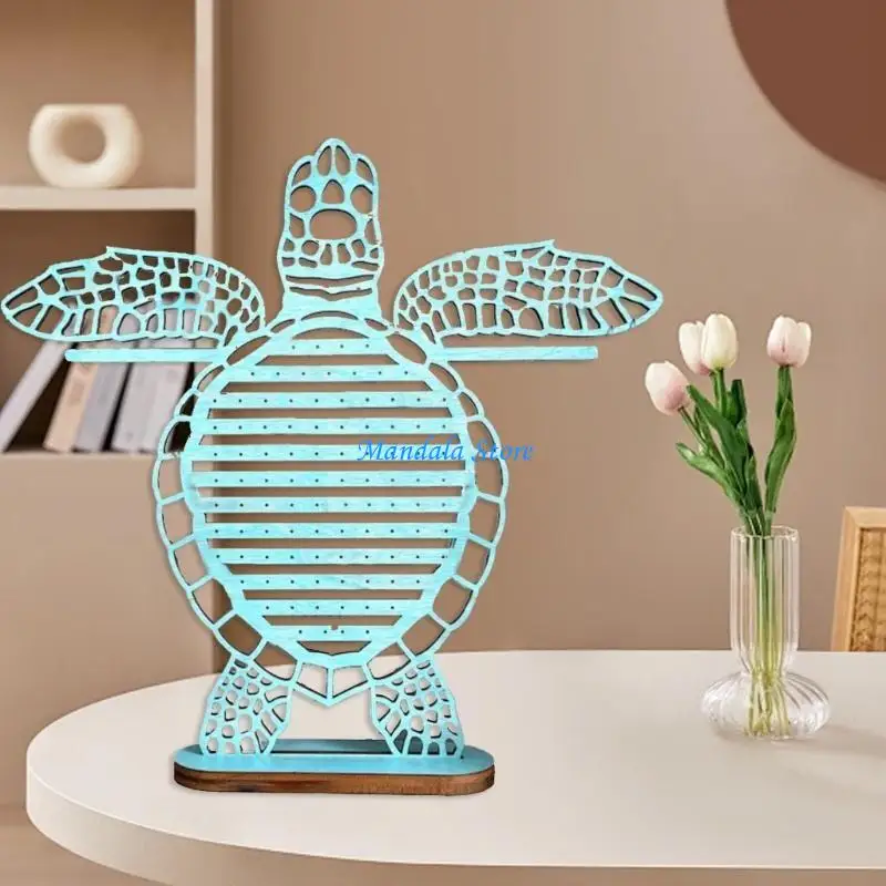 

U2JC Elegant Earrings Holder Sea Turtles Earring Display Rack for Jewelry Stores