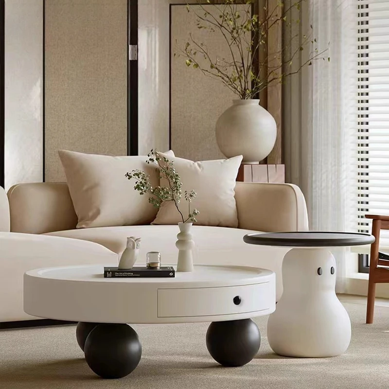Mesa De centro para eventos, estantes De acero inoxidable con acabado De roble Polar, Mesa De centro Noguchi estriada, Mesa De Jantar, muebles De granja blancos