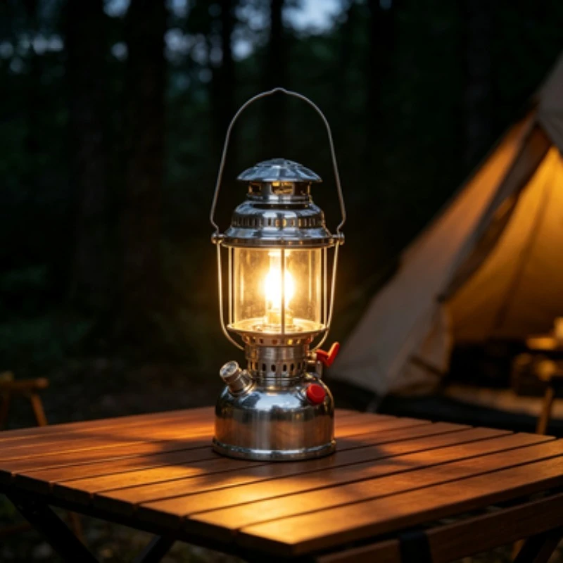 Camping Gas Lantern 950 Type Pressure Lamp Portable Outdoor Emergency Light For Wilderness Tent Lighting