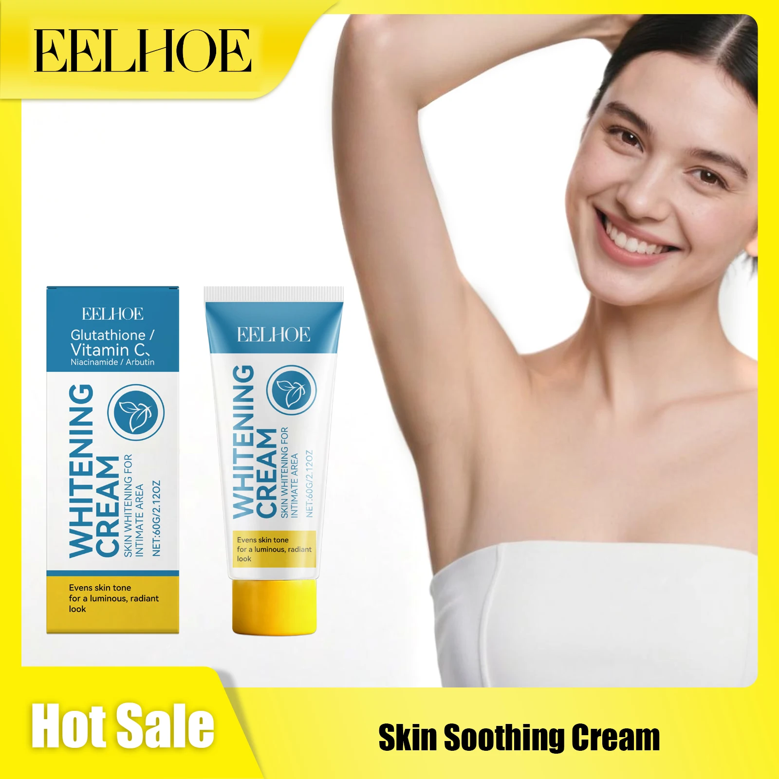 

EELHOE Body Hydrate Cream Create Smooth Skin Reduce Fine Lines Brightening Luster Suitable for All Skin Types Skin Firming Cream