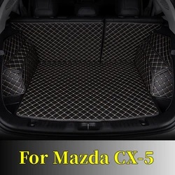 Car Trunk Mats For Mazda CX-5 CX5 CX 5 2024 2023 2022 2021 2020 2019 2018 2017 2017-2024 Auto Interior Accessories Vehicles