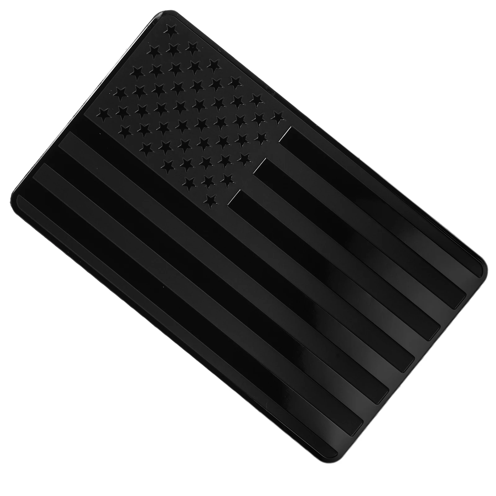 

American Flag Car Stickers Metal Logo Decoration Durable Aluminum Long Lasting Vibrant Colors Easy Installation Truck Decals