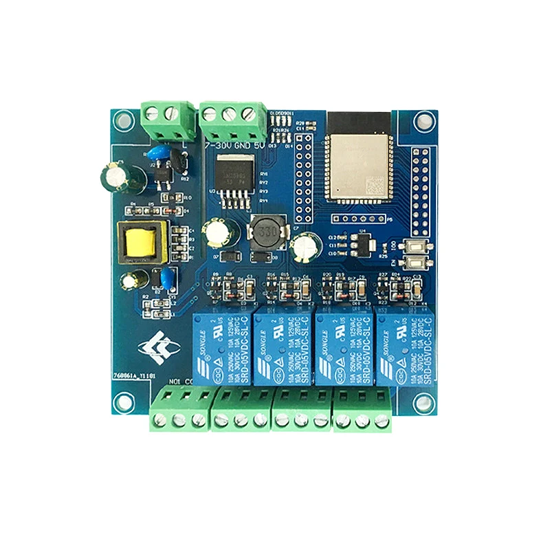 AC / DC power supply ESP32 WiFi Bluetooth BLE 4 channel Relay Module ESP32-WROOM Development Board