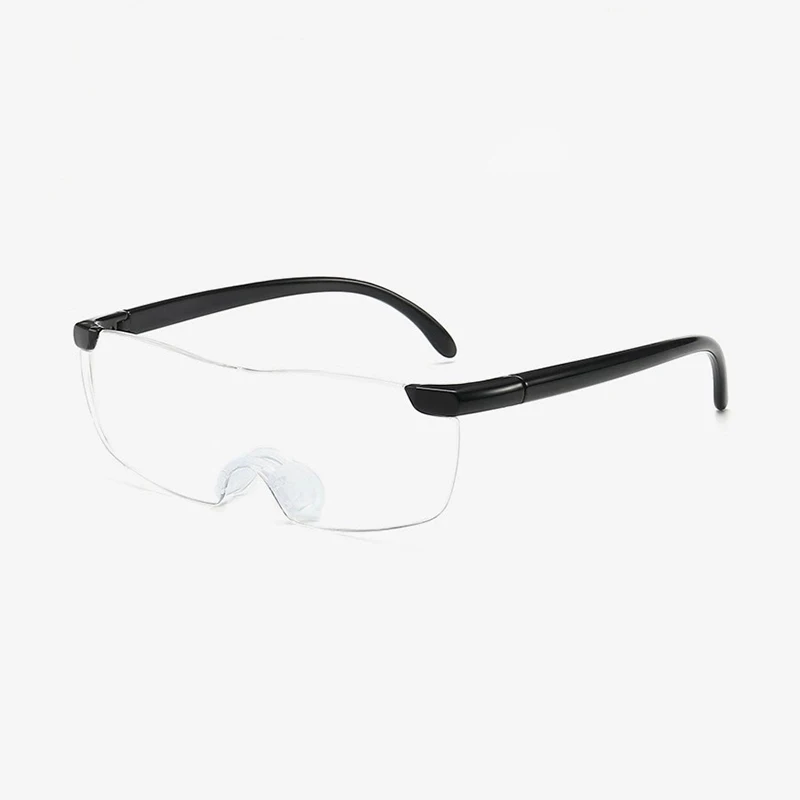 Reading Magnifer Glasses New Integrated Magnifying 1.6 Times and Anti-Blue Light Portable Glasses for The Elderly