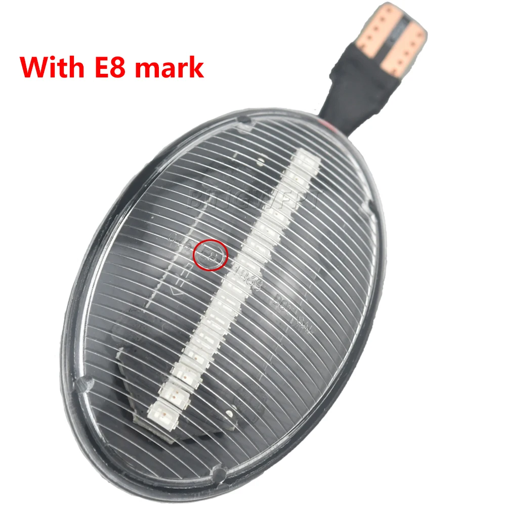 2Pcs Car Dynamic LED Side Marker Lihgt Turn Signal Lamp For Opel Corsa B C Astra F Combo B C Meriva A Car Accessories image 6