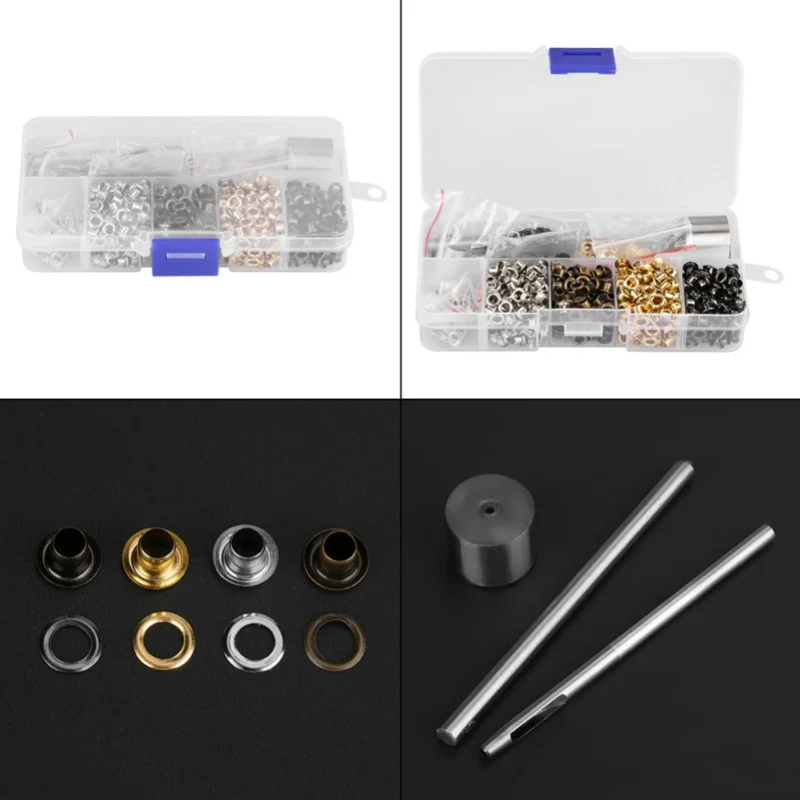 Eyelet Grommet Washer With 3pcs Handwork Tools Set (3mm X 420pcs)