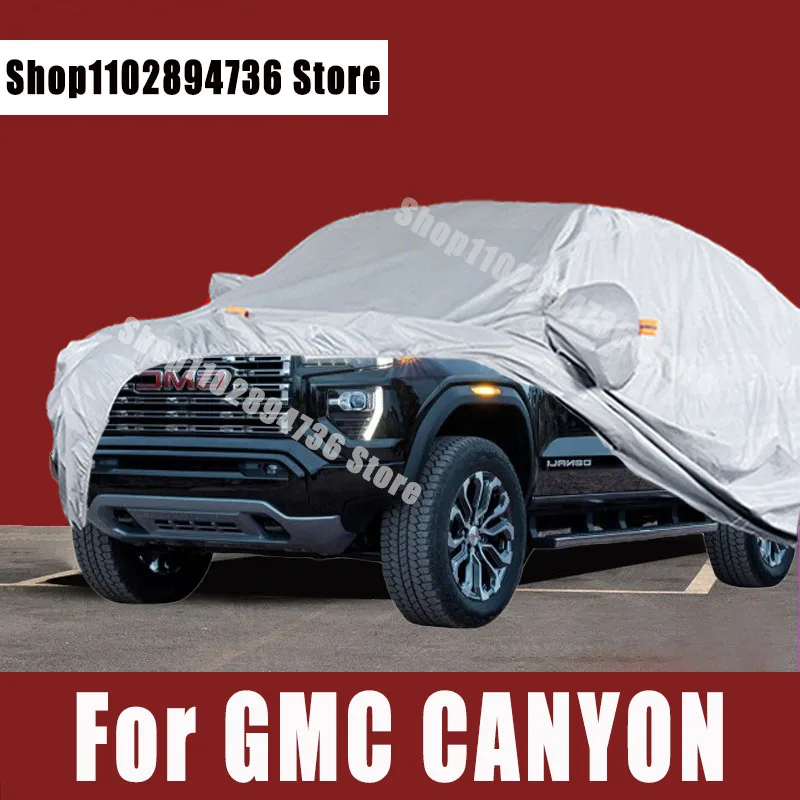 

For GMC CANYON PICKUP Full Car Covers Outdoor Sun uv protection Dust Rain Snow Protective Auto Protective cover