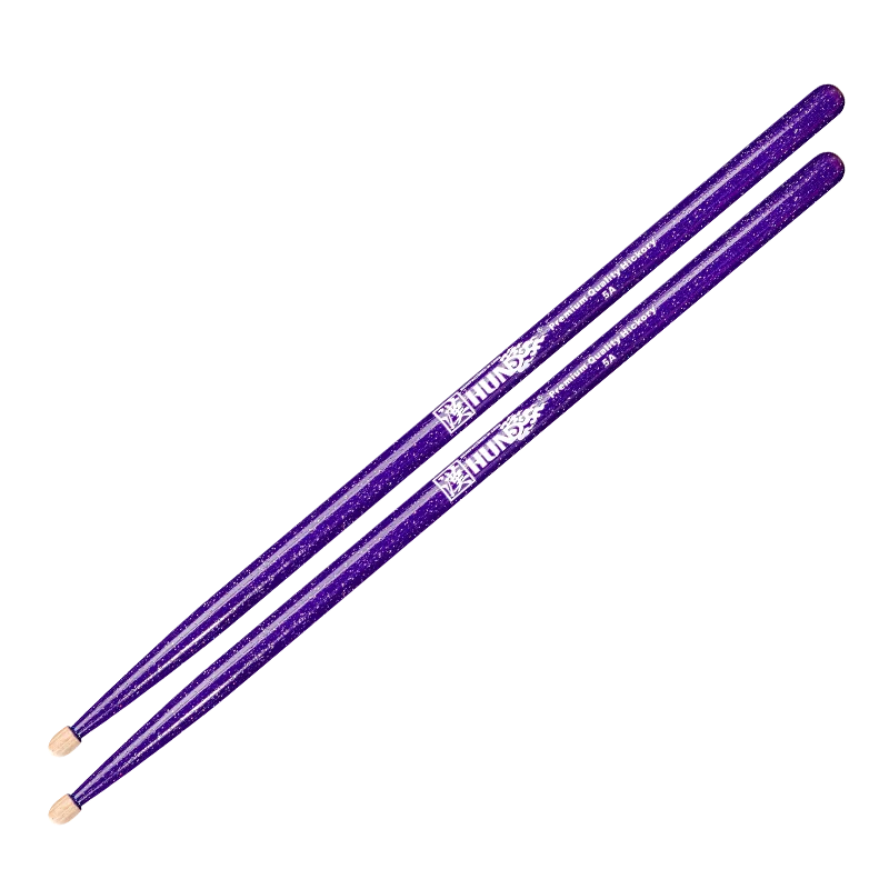 HUN 5A Hikcory Drumsticks Starry Sky 1 Pair Factory Direct Colorful Practice Sticks for Students Drum Accessories