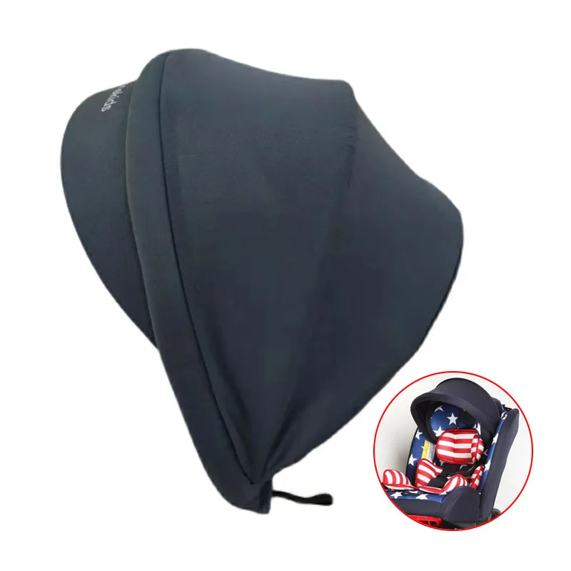 Sun Canopy For Baby Safety Seat Basket Awning Universal Sunshade With Support Rod Adjustable Baby Car Seat Roof  Accessory