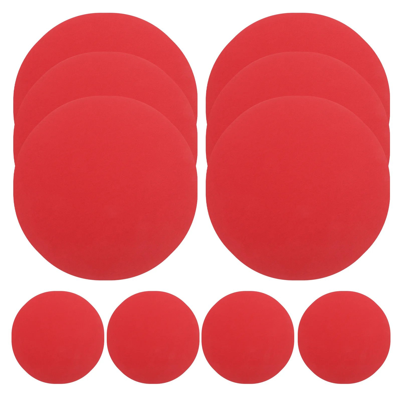 

20 pcs Round Cardstock Thick Paper For Diy Hand Drawing Painting Sketching Greeting Cards Circle Craft Supplies