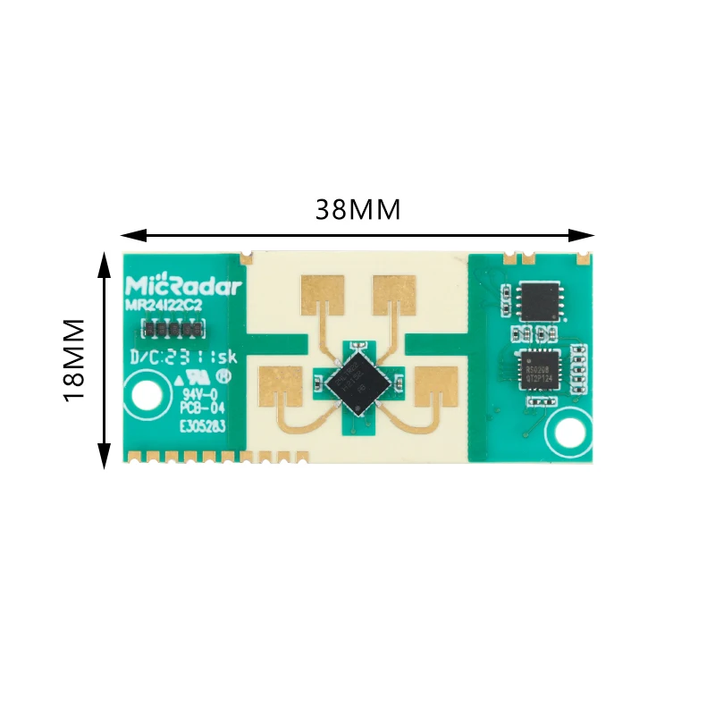 R24ETT1 Trajectory Tracking Radar Sensor 2.4G Millimetre Wave Human Presence Sensing Track Linkage Perception Module