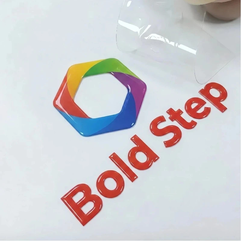 50 Stück Aufkleber Personalisierte Transferaufkleber Logo Benutzerdefinierte Aufkleber 3D UV DTF Hochzeits-Etiketten Wasserfeste Firmenmarken-Flaschenetiketten