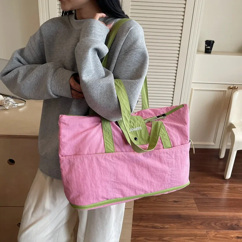 Large Capacity Lightweight Expandable Foldable Fashion Travel Bag Short Distance Luggage Bag Business Trip Ready Delivery Bag