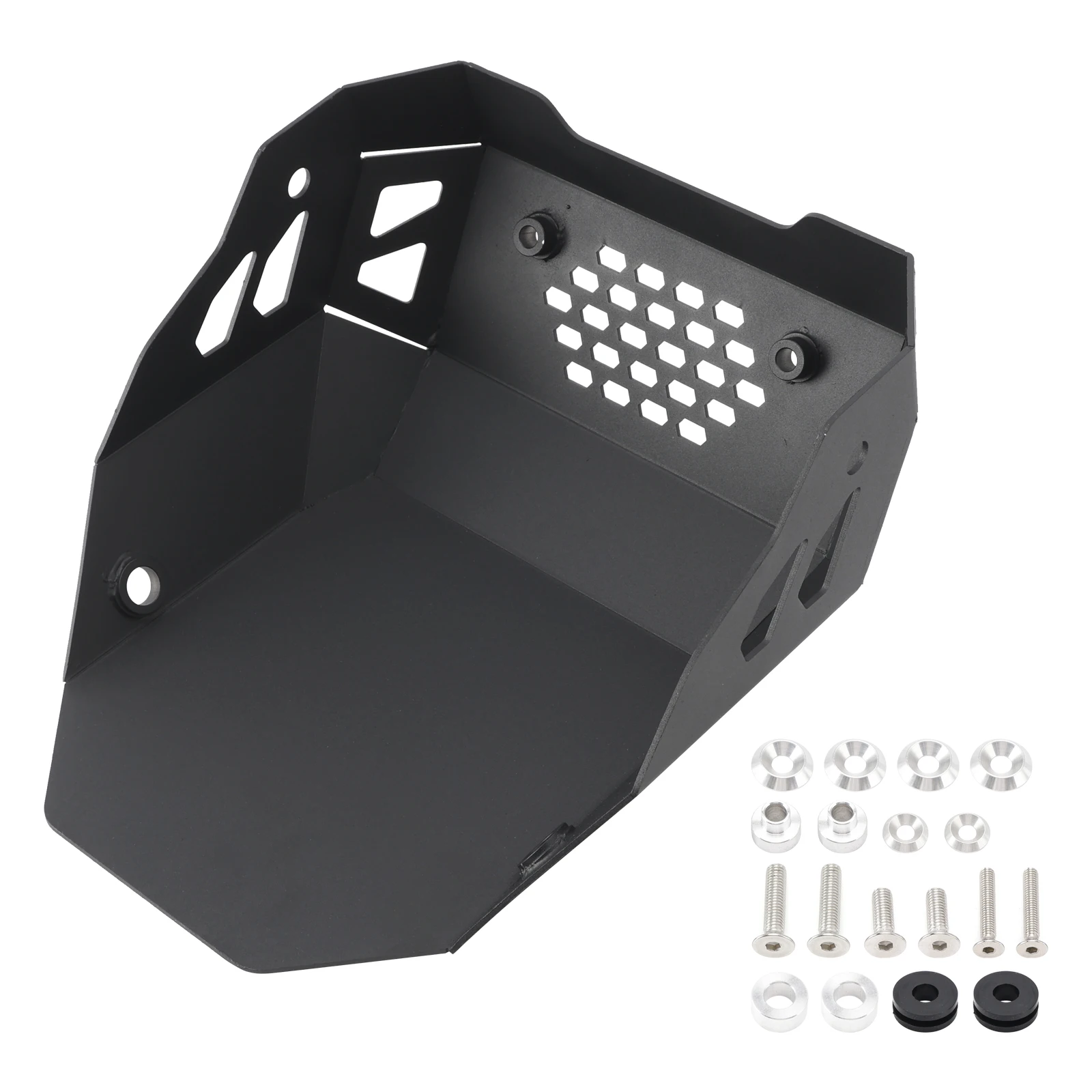 Topteng Engine Chassis Protection Guard Skid Plate Black For CFMOTO 450MT 450 MT 2024+