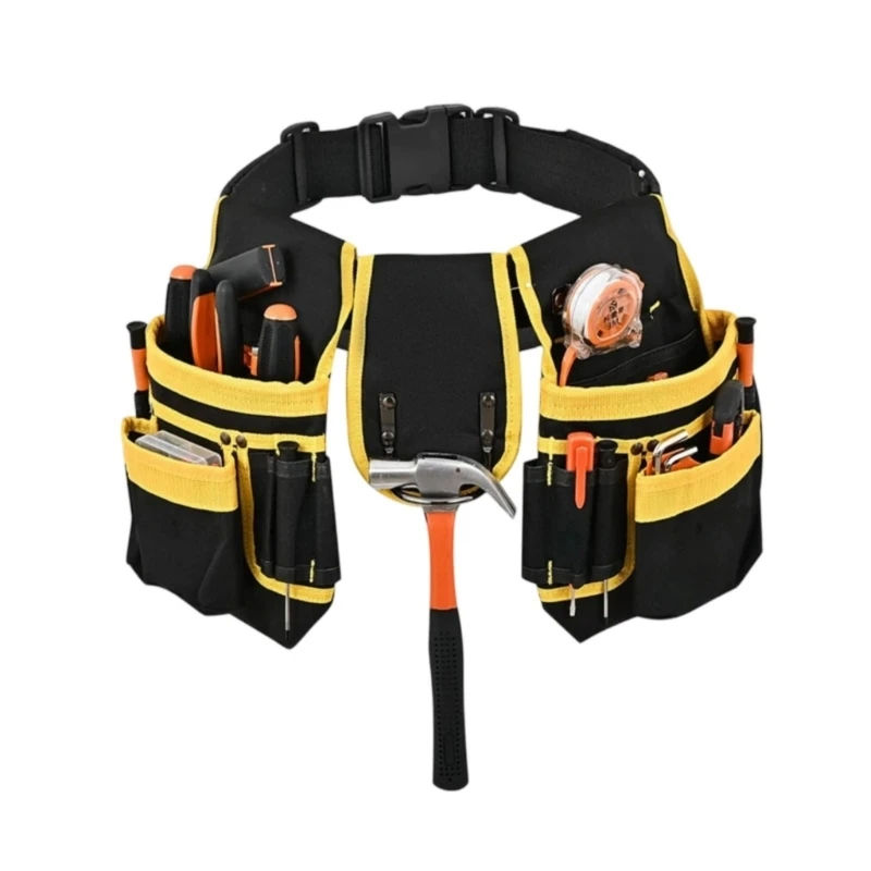 مجموعة أدوات قماش أكسفورد السميكة متعددة الوظائف، حزمة إصلاح كهربائي JOMD