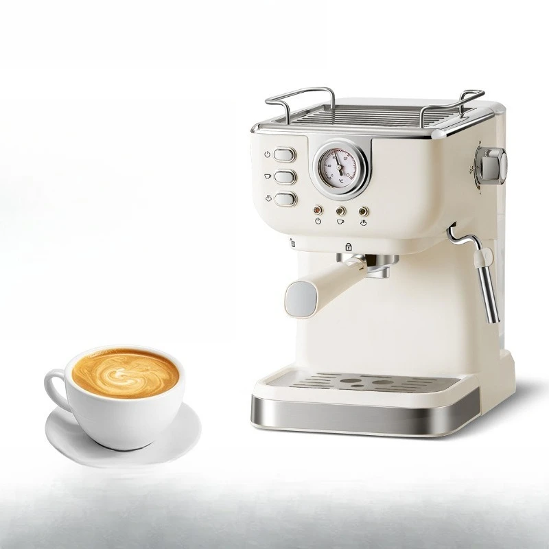 Coffee machine Italian semi-automatic home office high-pressure concentrated steam whipping milk froth coffee pot