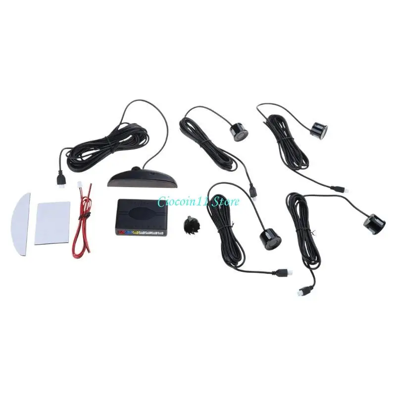 

Y1UB Universal Car Parking with 4 Radars Accurate Sensors 23mm Probe for Car