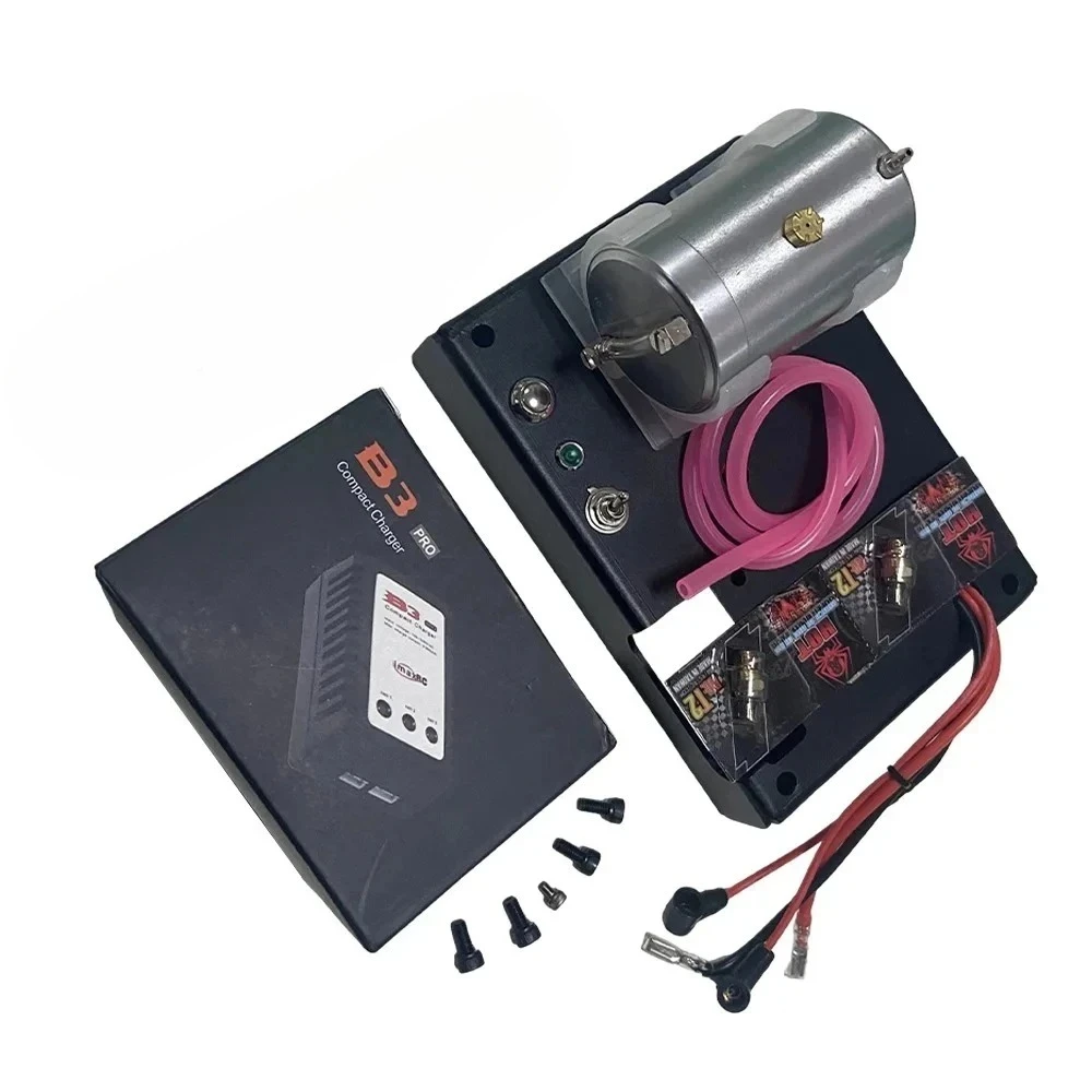 TOYAN FS L200AC Start Up Accessories Four Stroke Twin Cylinder Scientific Experiment Educational Methanol Engine Model Base Kit view 5
