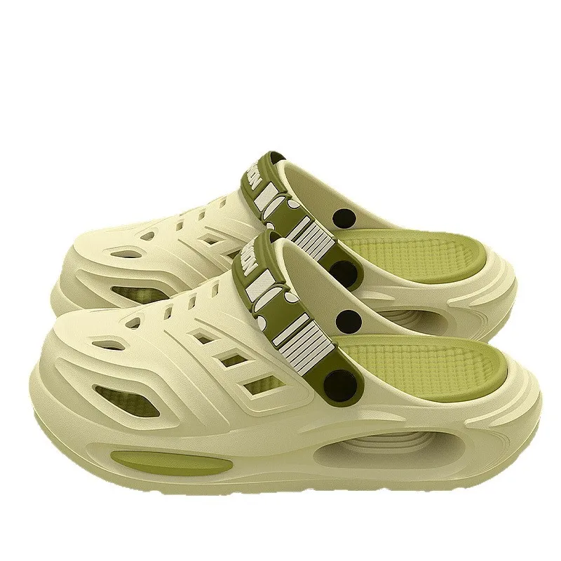 Cave shoes for men's summer new style non slip and non tiring foot arch support outdoor EVA cool slippers for men