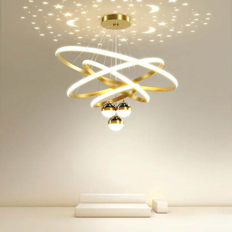 

Living room chandelier modern minimalist lighting online celebrity luxury Nordic chandelier
