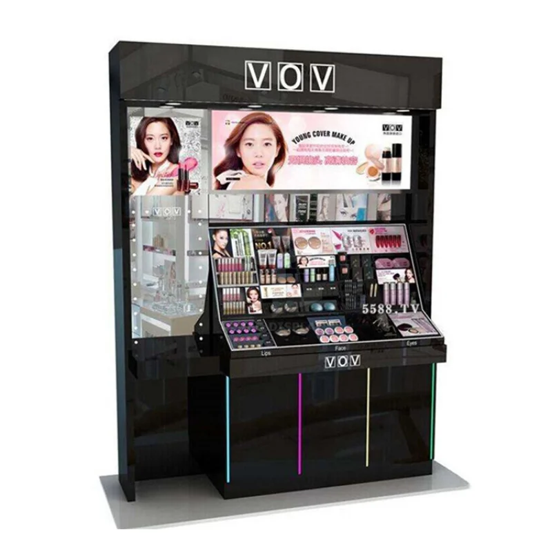 

2025customized. customized OEM/ODM cosmetic store display furniture, display racks cosmetic