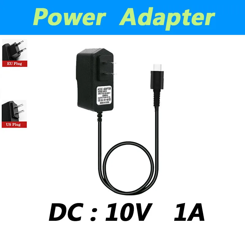 DC 10V 1A Universal AC / DC Adapter Power Supply TYPE-C USB Charger SMPS EU/US/UK/AU Plug