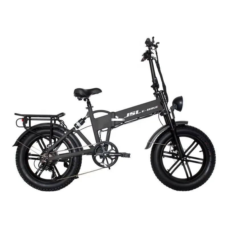 

New Arrival Full Suspension Inner Battery Folding Ebike Fat Tire Electric Bike Electric Bicycle Ebike