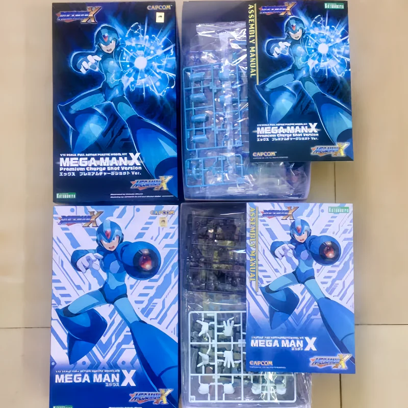 

Original Megaman X 1/12 Scale Rockman Series Full Action Plastic Model Kit Kp628 Premium Charge Shot Version Kp629 Childre Gifts