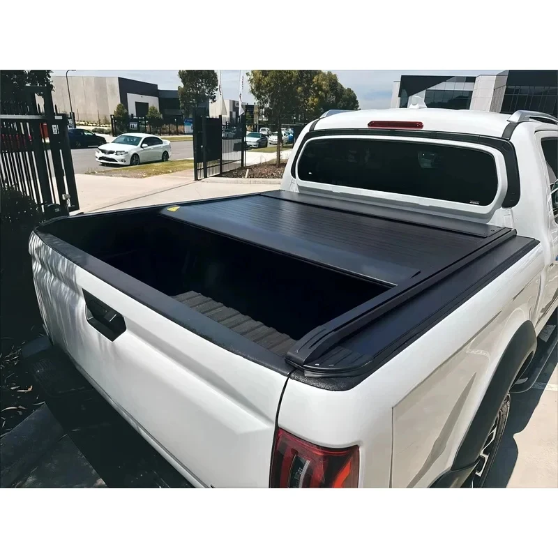 Factory Hot Sale Retractle Tonneau Automatic Roll-Up Truck Bed Cover Waterproof Motorized Pickup Lid OEM Roller