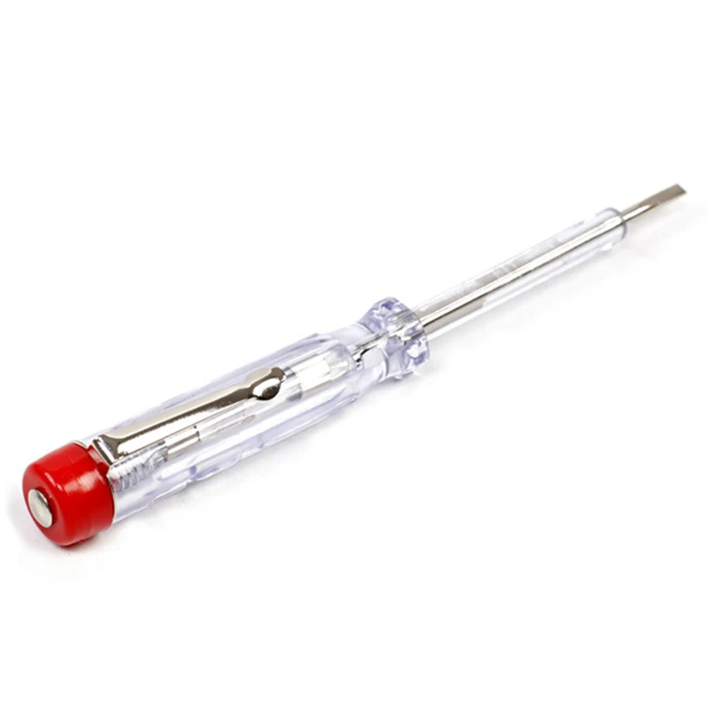 10Pcs Current Tester 100-250V Phase Electrical Voltage Tester Induced Electric Pen Detector Screwdriver Probe Test Pen