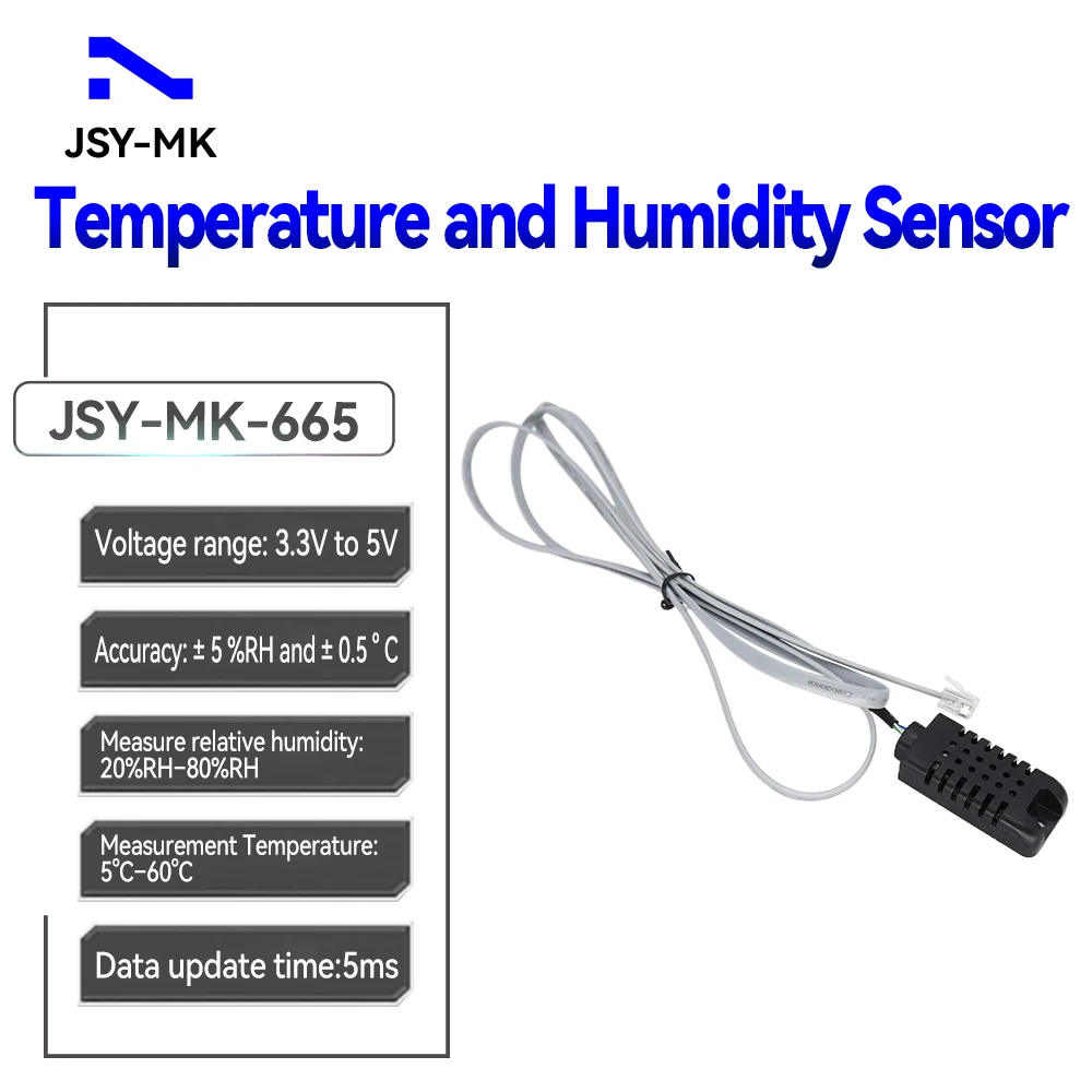 

JSY-MK-665 Temperature and Humidity Sensor Probe Adapt JSY-MK's Intelligent PDU Meter Module