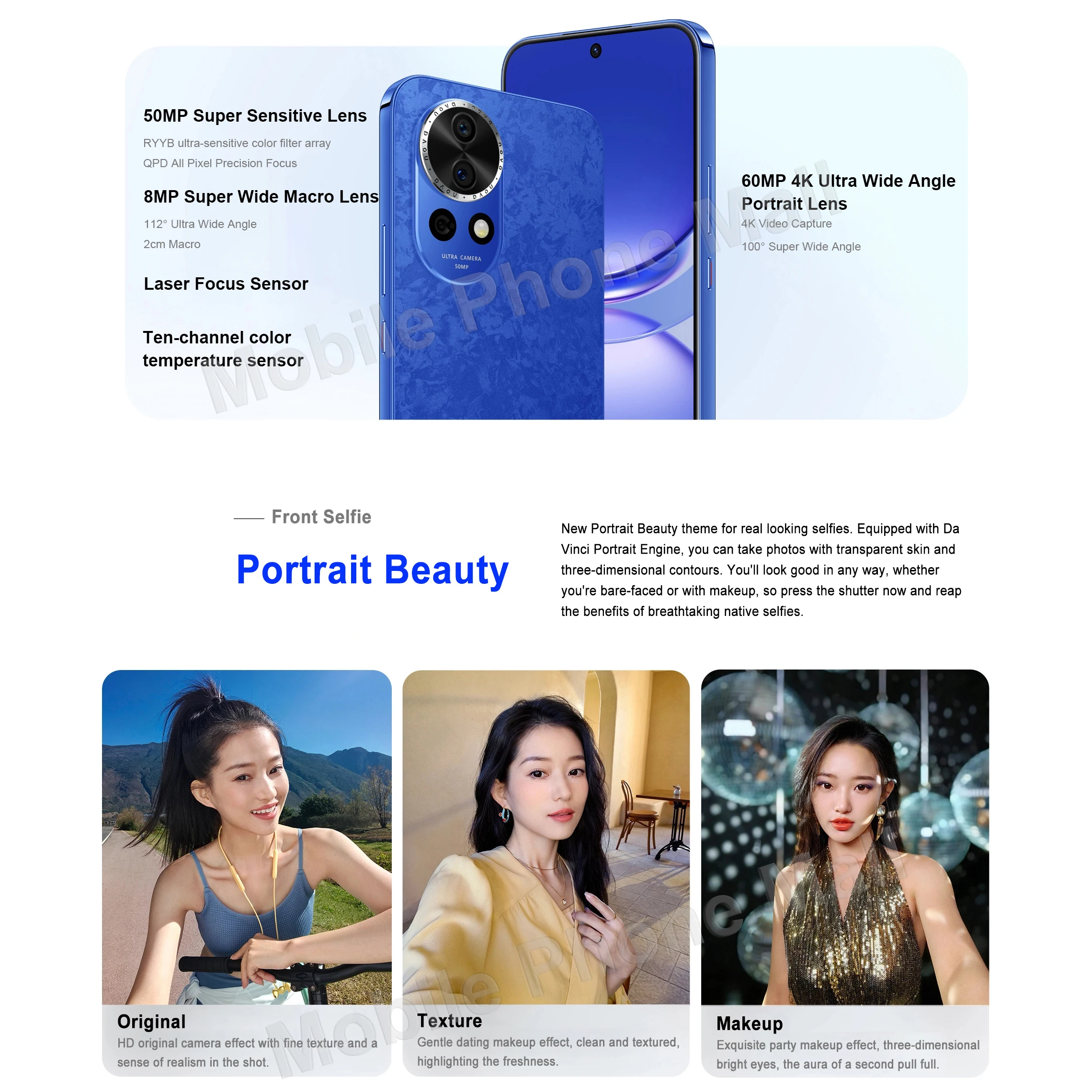 Originele Huawei Nova 12 Mobiele Telefoon 6.7 "Kirin 830 Octa Core Harmonyos 4.0 Batterij 4600Mah 100W Supercharge Nfc Smartphone