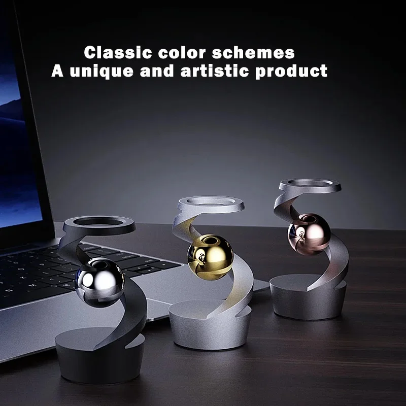 Kawaii Magnetic Levitation Spinner Fidget Toy Visual Floating Stress Relief Sensory Desk Gadget Kids Birthday Party Favors view 5
