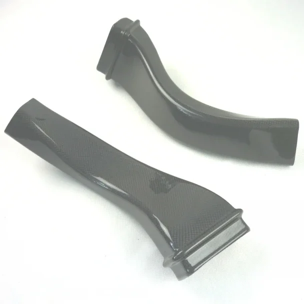 Glossy Carbon Fiber Air Intake Tubes for KM 1290 Super Adventure 2015 Motorcycle Fairing Factory Parts