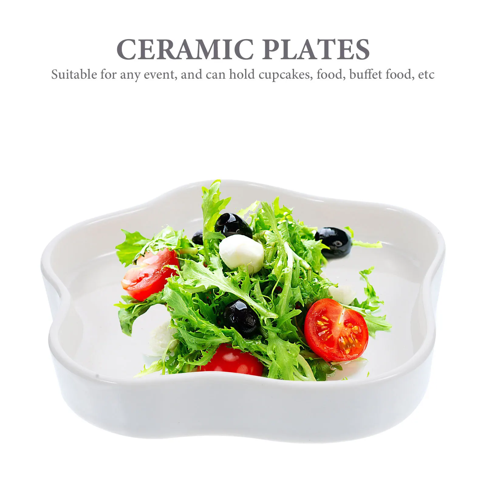 

Egg Design Ceramic Plate Medium Size Irregular Shape Dessert Salad Tray Food Display Snack Plate Ceramic Plates
