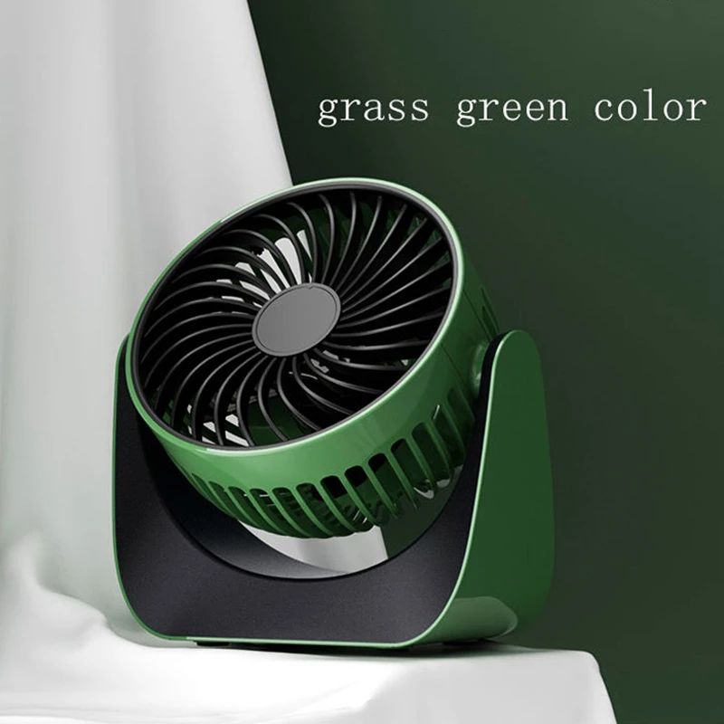Mini USB Small Fan Office Desktop Silent Fan Portable Rechargeable Desktop Silent Fan C
