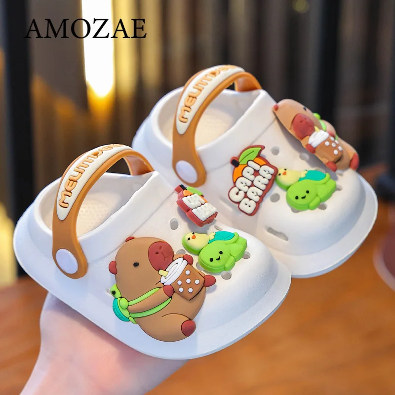 

Summer Baby Shoes Sandals for Girls Boy Mules Baby Girl Shoes Cartoon Sandal Infantil for Boy Children's Garden Shoes