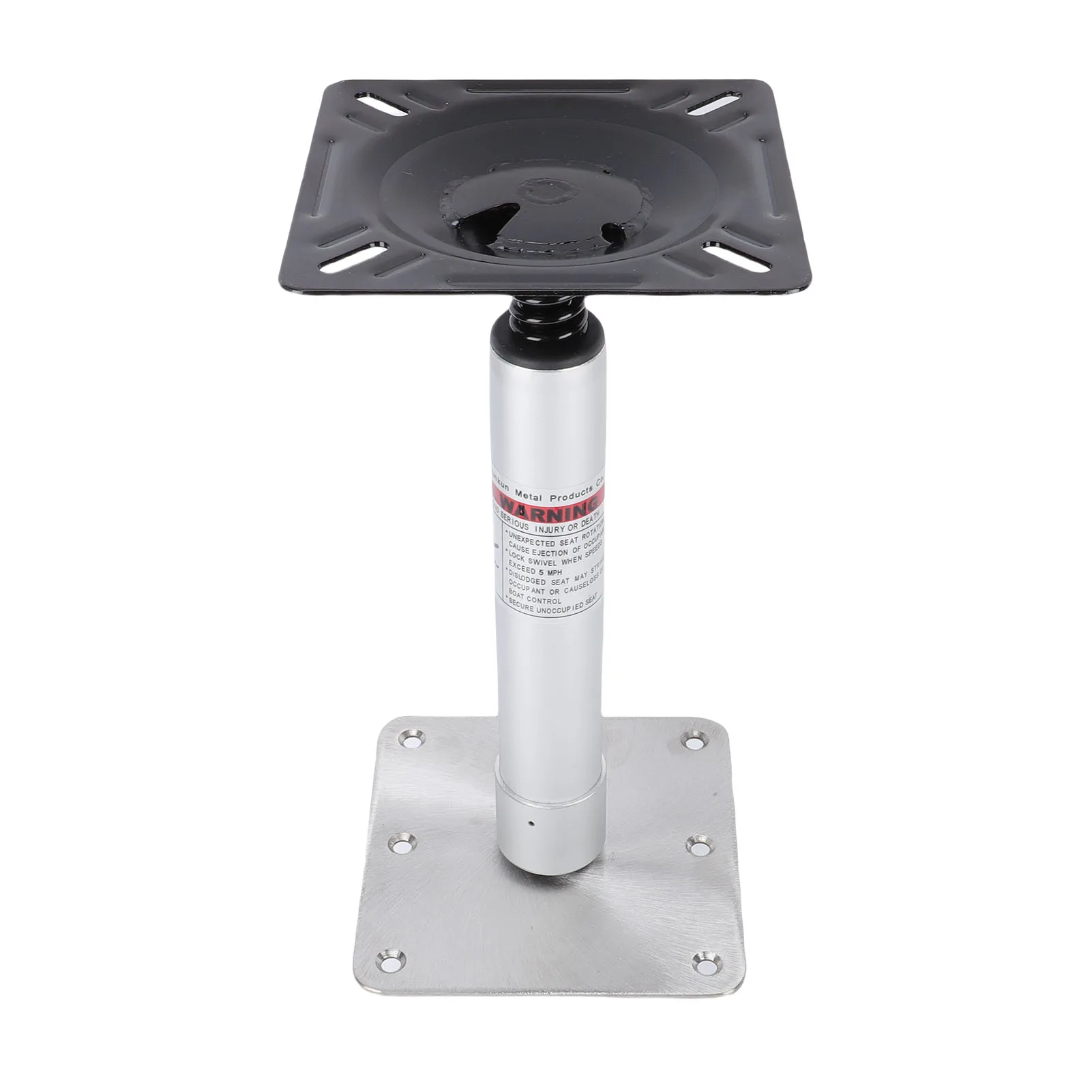 

Комплект крепления для сиденья лодки с опорной стойкой 3/4 дюйма и основанием 7x7 дюймов для морских, понтонных, Jon и Bass лодок