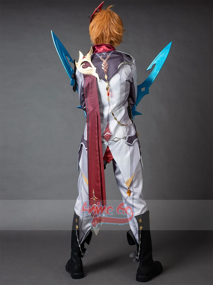 Game Genshin Impact Tartaglia Childe Cosplay Costume C00014-A